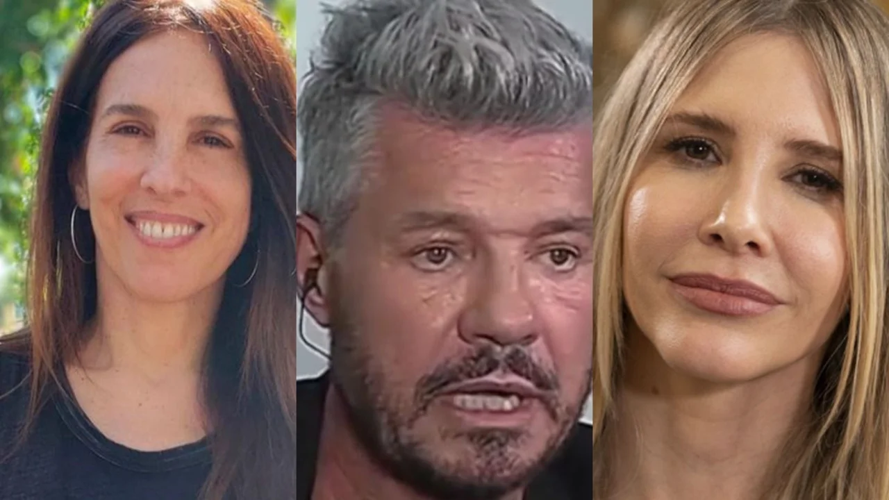 Marcelo Tinelli, Paula Robles y Guillermina Valdés
