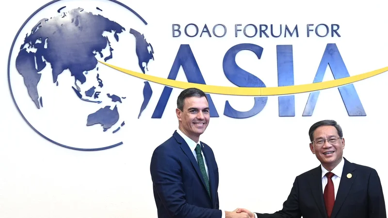 Pedro Sánchez viajó a China para discutir la guerra en Ucrania