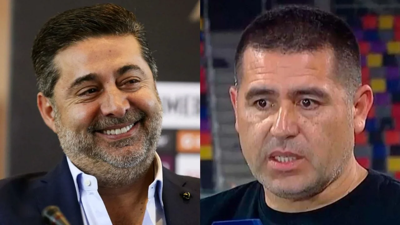 Daniel Angelici Juan Román Riquelme Boca Juniors Gerardo "Tata" Martino