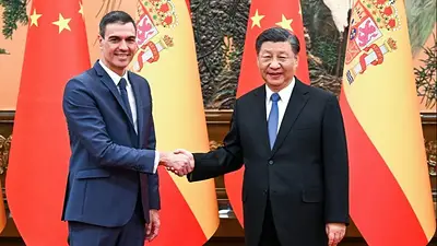 Sánchez en Beijíng instó a apoyar el plan de paz Ucraniano Sánchez en Beijíng instó a apoyar el plan de paz Ucraniano