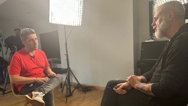 Jey Mammón y Jorge Rial