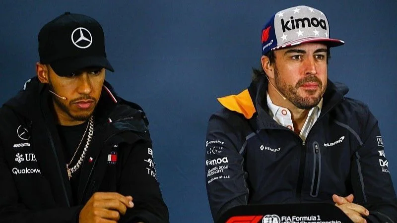 Fórmula 1, Fernando Alonso, Lewis Hamilton, Red Bull, Aston Martin, Mercdes. 