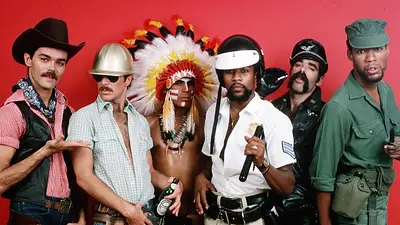 Fotografía de la mítica banda Village People Fotografía de la mítica banda Village People
