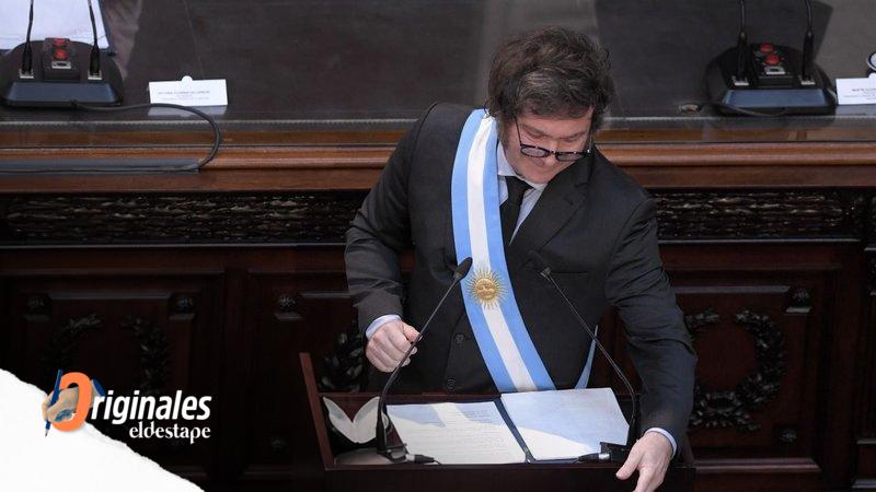 Javier Milei en el Congreso: dijo que su plan económico es el mejor de la historia y mintió sobre el rumbo de la economía