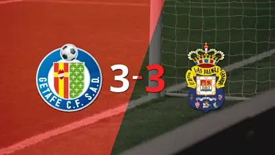 ¡Partidazo! Getafe y UD Las Palmas empataron 3-3 ¡Partidazo! Getafe y UD Las Palmas empataron 3-3