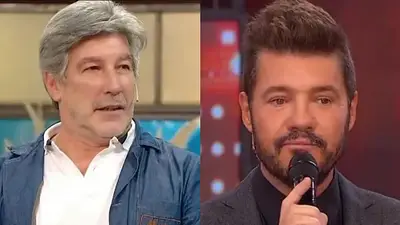 Pachu Peña y Marcelo Tinelli Pachu Peña y Marcelo Tinelli