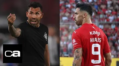Carlos Tevez, Gabriel Ávalos, Independiente, Copa de la Liga Profesional, deportes Carlos Tevez, Gabriel Ávalos, Independiente, Copa de la Liga Profesional, deportes