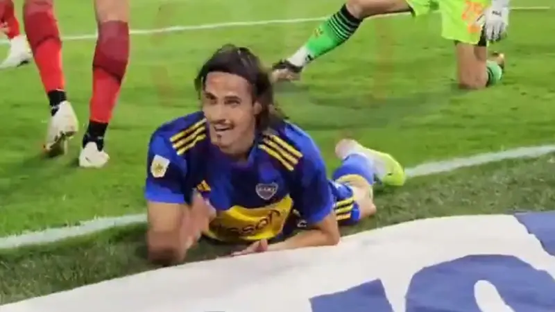 Edinson Cavani no soportó y largó grito desesperado en Boca