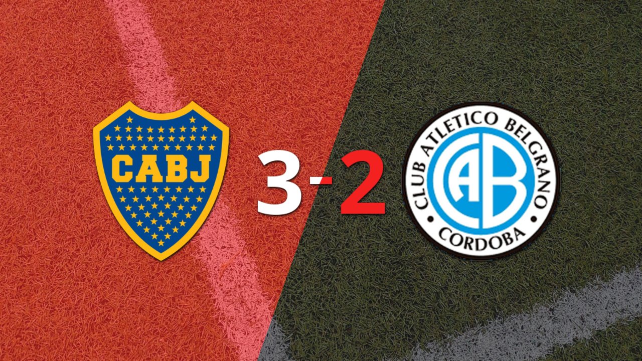 Victoria de Boca Juniors sobre Belgrano con hat-trick de Edinson Cavani
