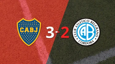 Victoria de Boca Juniors sobre Belgrano con hat-trick de Edinson Cavani