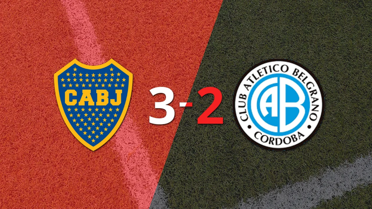 Victoria de Boca Juniors sobre Belgrano con hat-trick de Edinson Cavani
