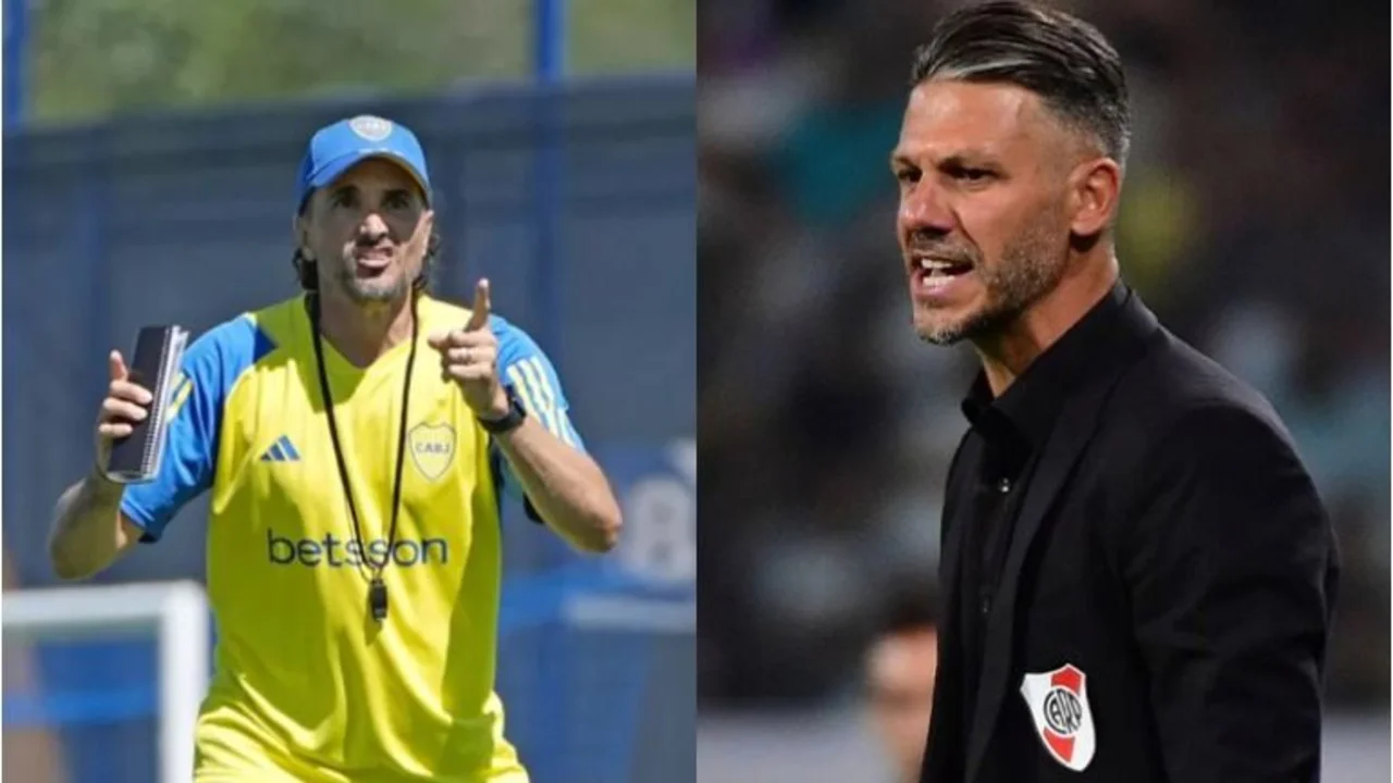 Diego Martínez reveló un inesperado mensaje de Martín Demichelis tras el Boca vs River