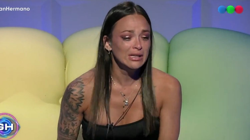 Renuncia en vivo: Agostina decidió abandonar la casa de Gran Hermano.