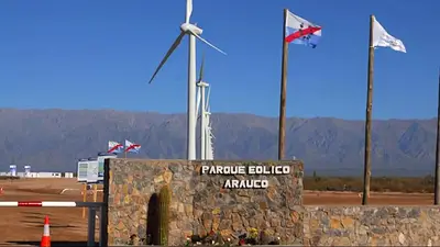 Tras la denuncia de Martín Menem, el Parque Arauco continúa con sus obras para producir energía renovable Tras la denuncia de Martín Menem, el Parque Arauco continúa con sus obras para producir energía renovable