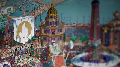 Juegos de París presentan carteles oficiales surrealistas Juegos de París presentan carteles oficiales surrealistas