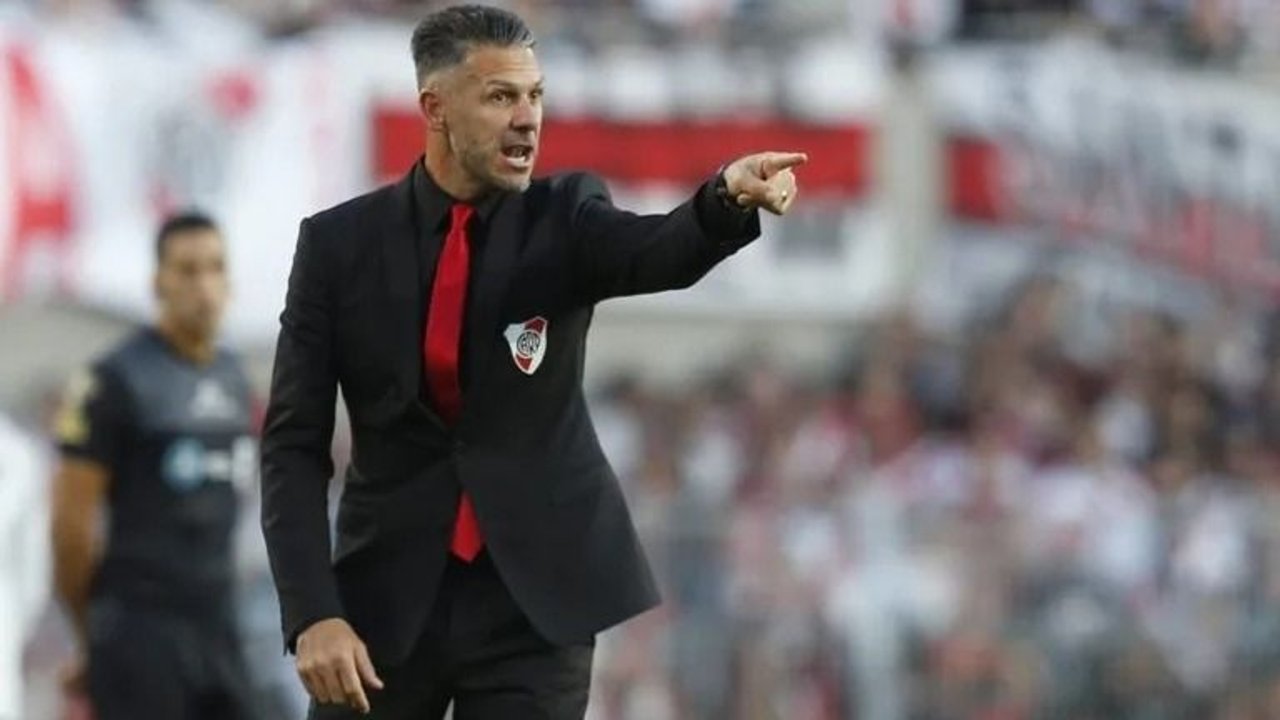 River Plate, Martín Demichelis, Felipe Peña Biafore. 