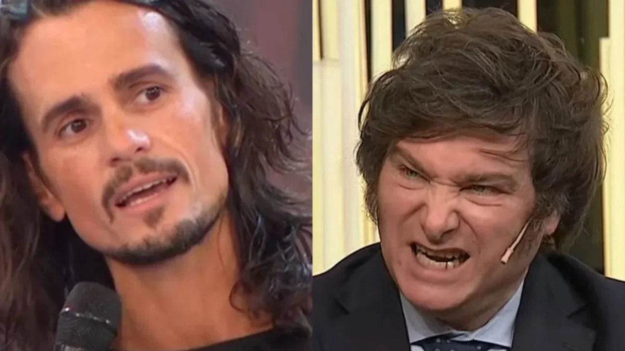 Christian Sancho. Javier Milei