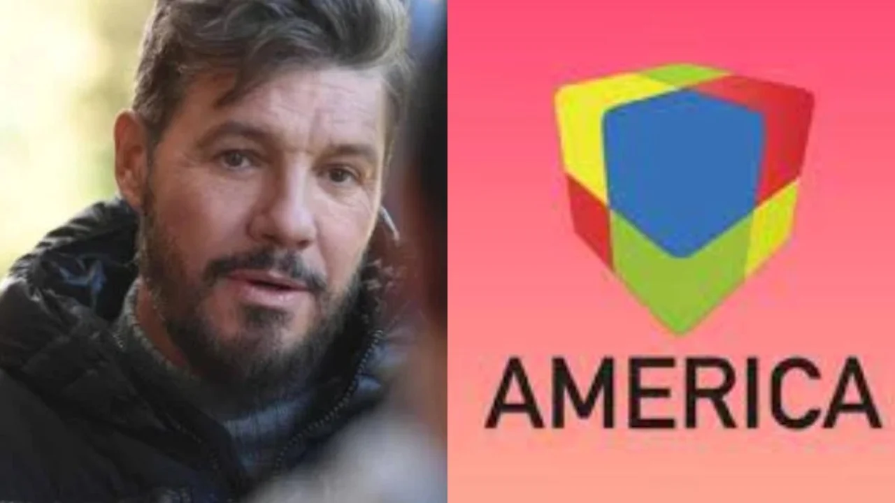 Reunión de Marcelo Tinelli en América TV por el Bailando