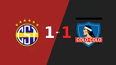 Trinidense y Colo Colo empataron 1 a 1 en el encuentro de ida Trinidense y Colo Colo empataron 1 a 1 en el encuentro de ida
