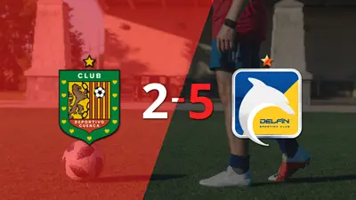 Deportivo Cuenca no llega a Fase de grupos al perder con Delfín Deportivo Cuenca no llega a Fase de grupos al perder con Delfín