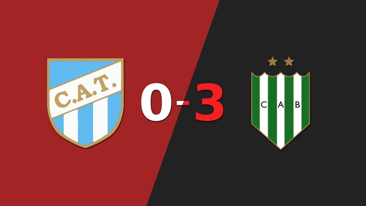 Doblete de Gerónimo Rivera en la goleada de Banfield frente a Atlético Tucumán