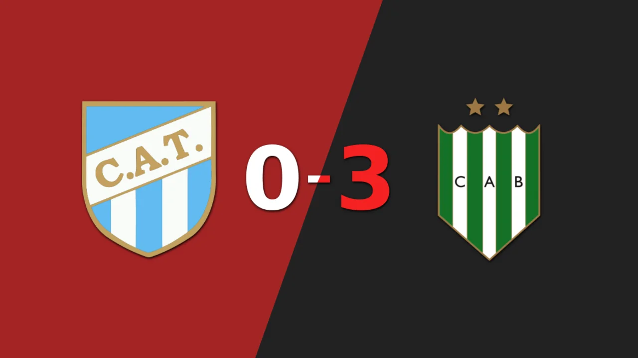 Doblete de Gerónimo Rivera en la goleada de Banfield frente a Atlético Tucumán