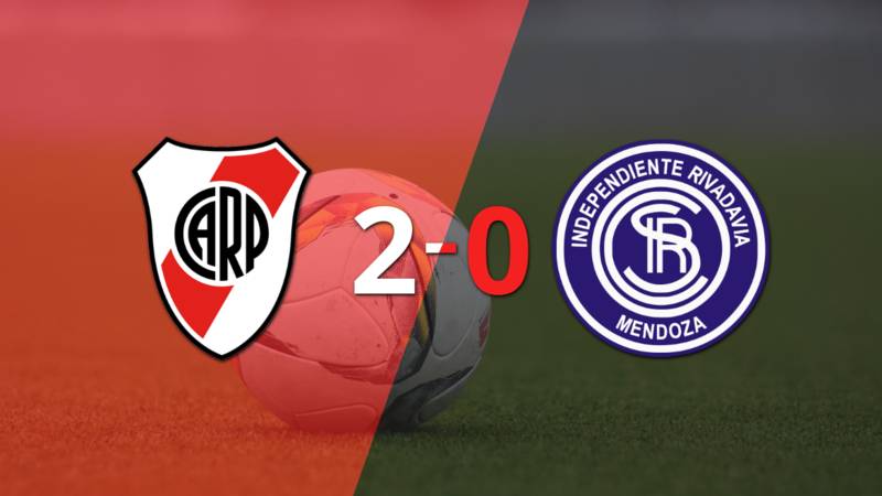 Miguel Ángel Borja sentenció el triunfo de River Plate ante Independiente Riv. (M) con doblete 