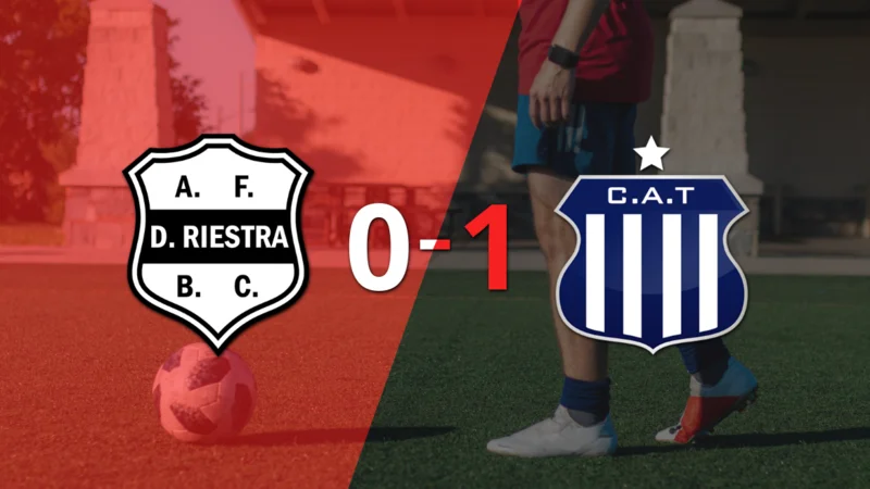 A Talleres no le sobró nada, pero venció a Dep. Riestra por 1 a 0 con un penal