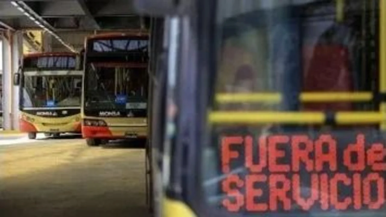 Paro de transportes en Rosario