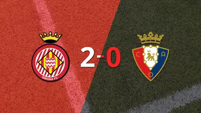Osasuna cayó derrotada ante Girona por 2-0 Osasuna cayó derrotada ante Girona por 2-0