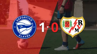 A Alavés le alcanzó con un gol para derrotar a Rayo Vallecano en el Mendi A Alavés le alcanzó con un gol para derrotar a Rayo Vallecano en el Mendi
