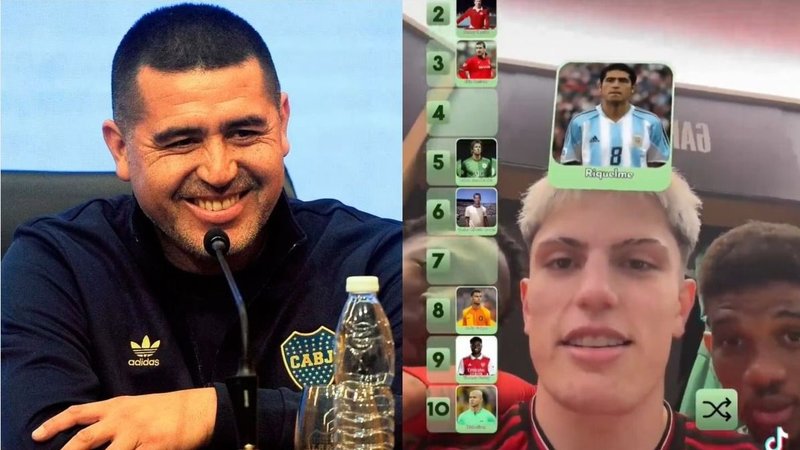 Alejandro Garnacho, Juan Román Riquelme, Boca, Selección Argentina, Manchester United, deportes