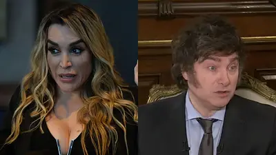 Fátima Florez y Javier Milei Fátima Florez y Javier Milei