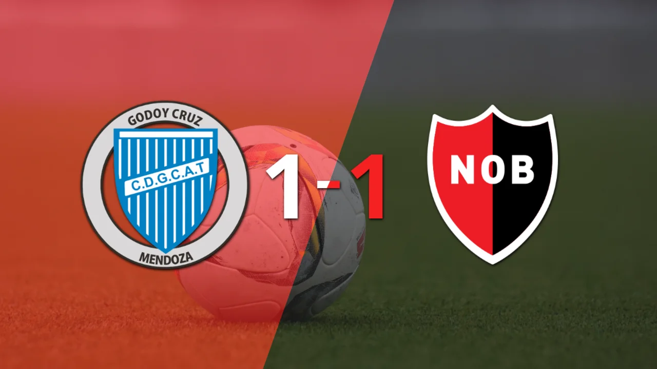 Godoy Cruz y Newell`s igualaron 1 a 1
