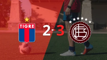 Muchas emociones en el triunfo de Lanús sobre Tigre