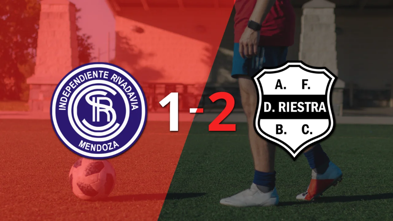 Dep. Riestra logra remontada y gana 2-1 a Independiente Riv. (M)