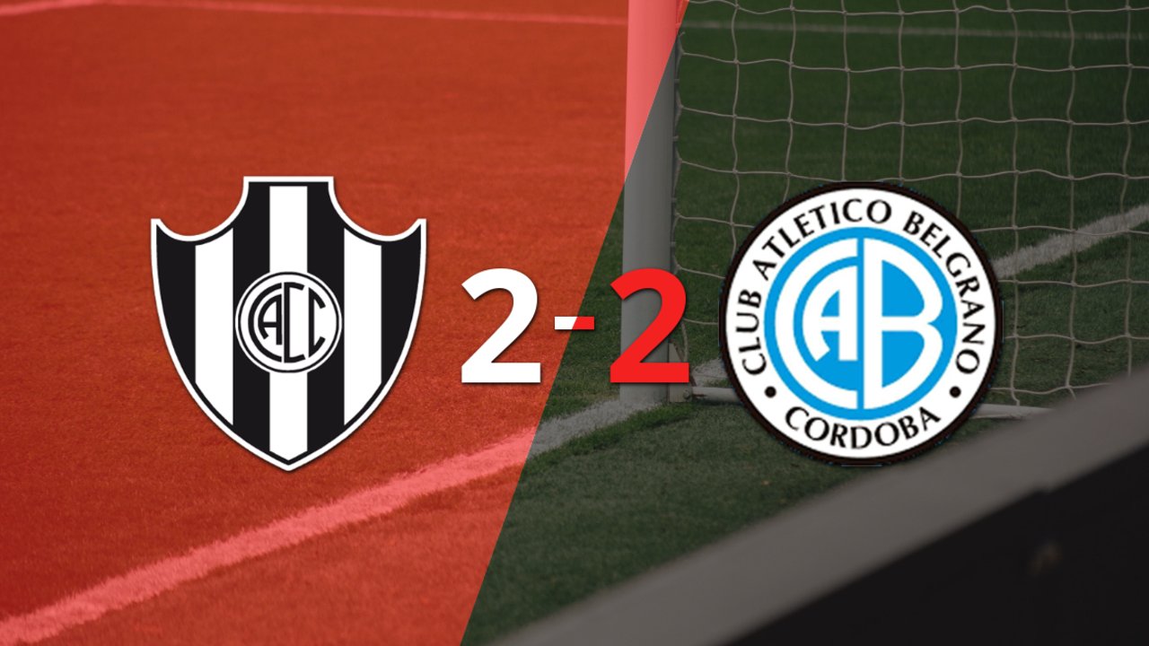 Empate a 2 entre Central Córdoba (SE) y Belgrano