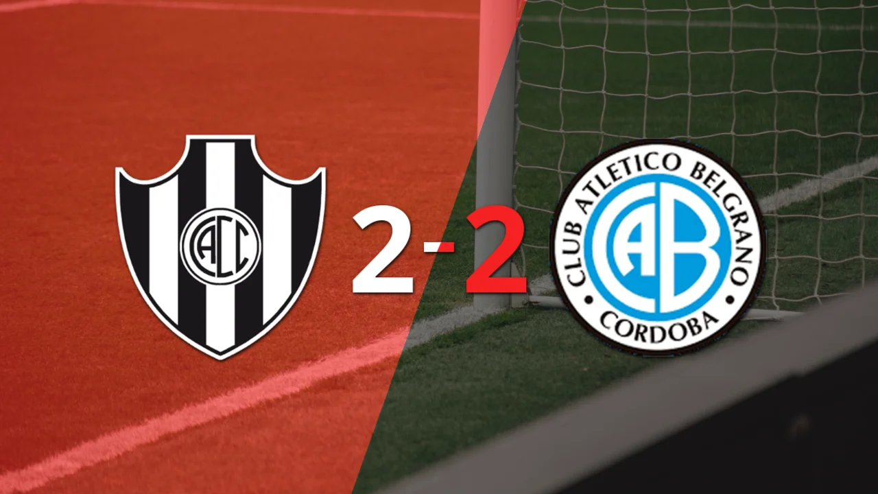 Empate a 2 entre Central Córdoba (SE) y Belgrano