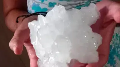 Granizo GIGANTE en Córdoba: las impactantes imágenes que se viralizaron tras las fuertes tormentas Granizo GIGANTE en Córdoba: las impactantes imágenes que se viralizaron tras las fuertes tormentas