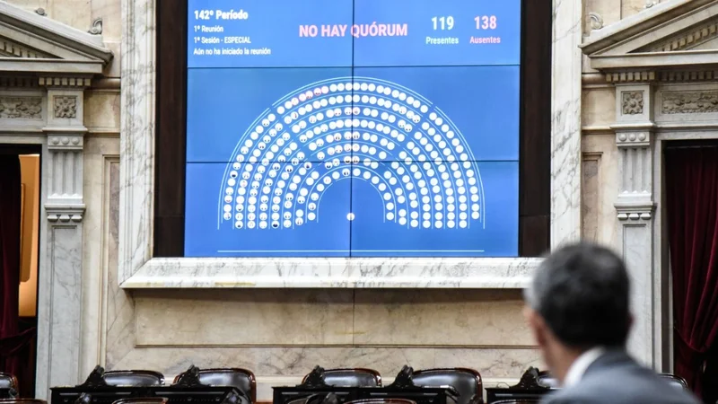 Se cayó la sesión en Diputados para la reforma jubilatoria por falta de quórum