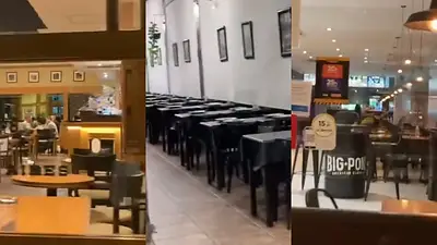 Restaurante vacíos. Restaurante vacíos.