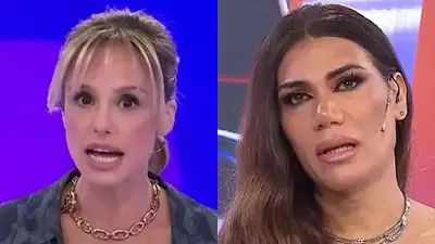 Mariana Fabbiani y Flor de la V Mariana Fabbiani y Flor de la V