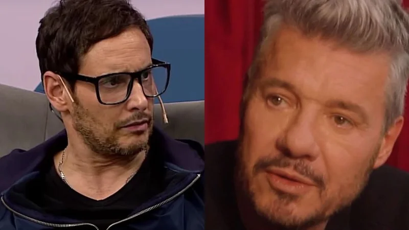 Rodrigo Lussich y Marcelo Tinelli