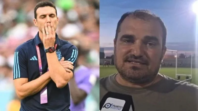 Mauro y Lionel Scaloni