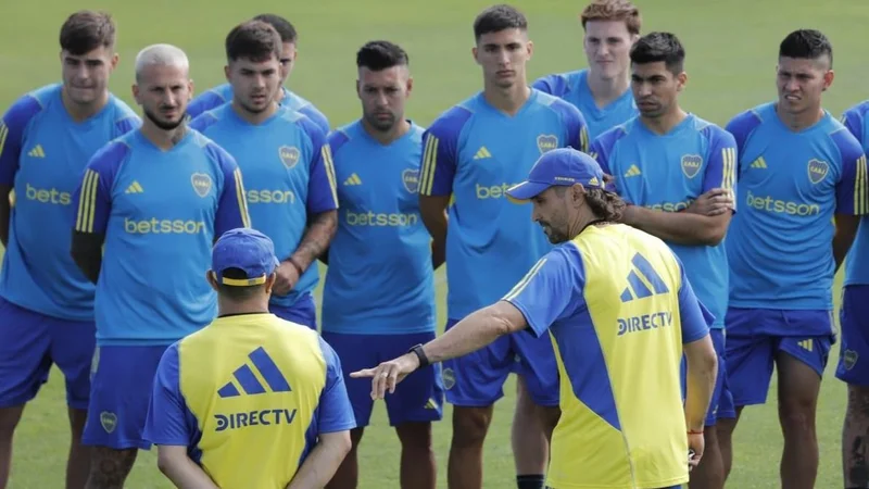 Boca Juniors, Nicolás Figal, Diego Martínez.