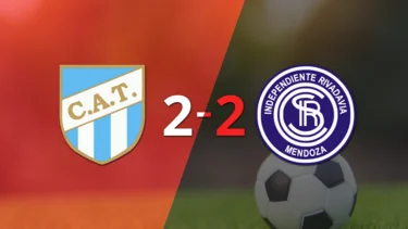 Atlético Tucumán e Independiente Riv. (M) igualaron 2 a 2