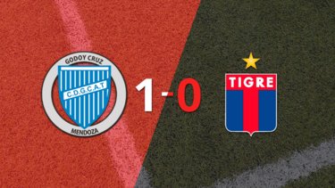 Godoy Cruz derrotó 1-0 a Tigre