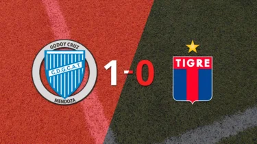 Godoy Cruz derrotó 1-0 a Tigre