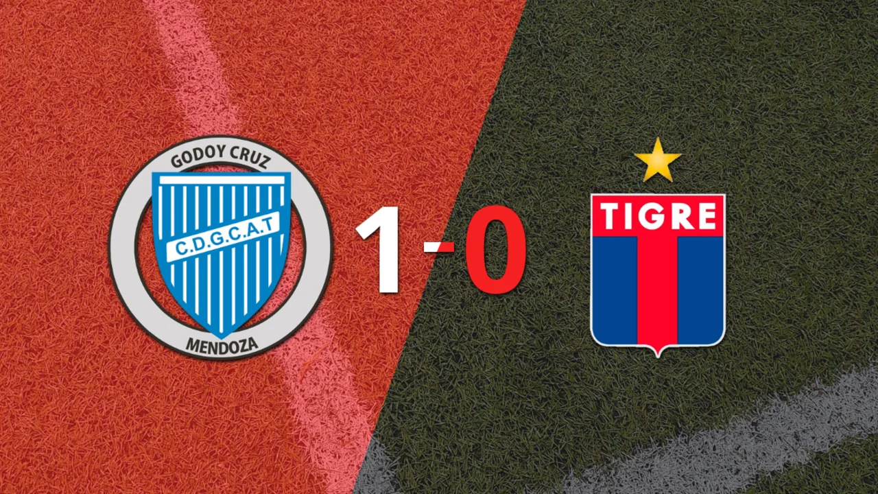 Godoy Cruz derrotó 1-0 a Tigre