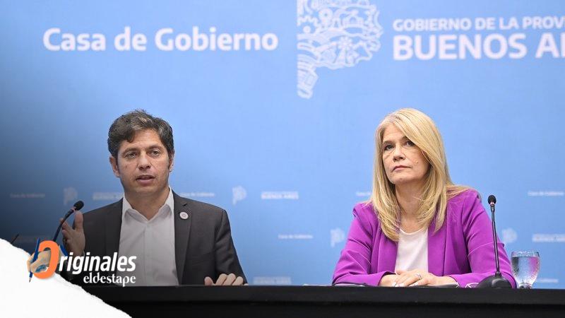 Kicillof confronta la "rebelión fiscal" de Milei con aumentos de sueldos, jubilaciones y asignaciones